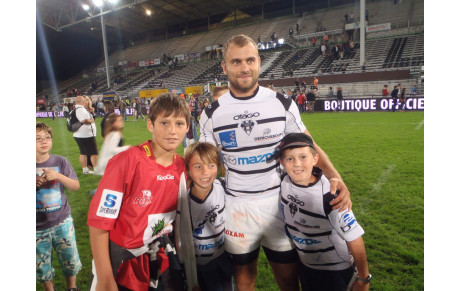 L'école de Rugby assistera au match CA Brive ASM
