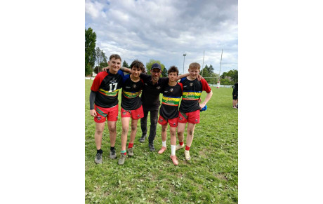 Rugby U16 : le Rassemblement La Châtre, Issoudun, Argenton, Déols en finale régionale